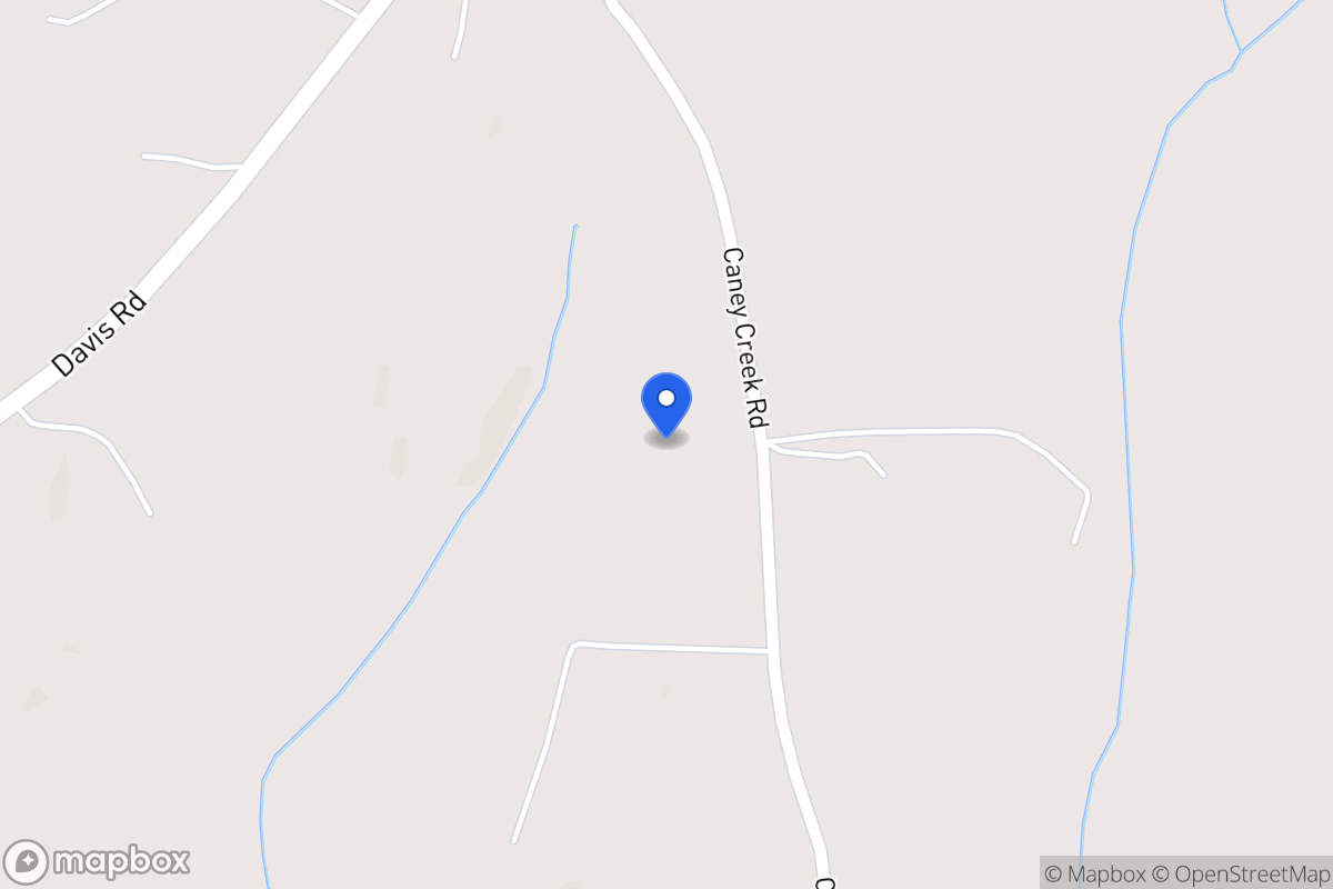 Map of 191 Caney Creek Rd