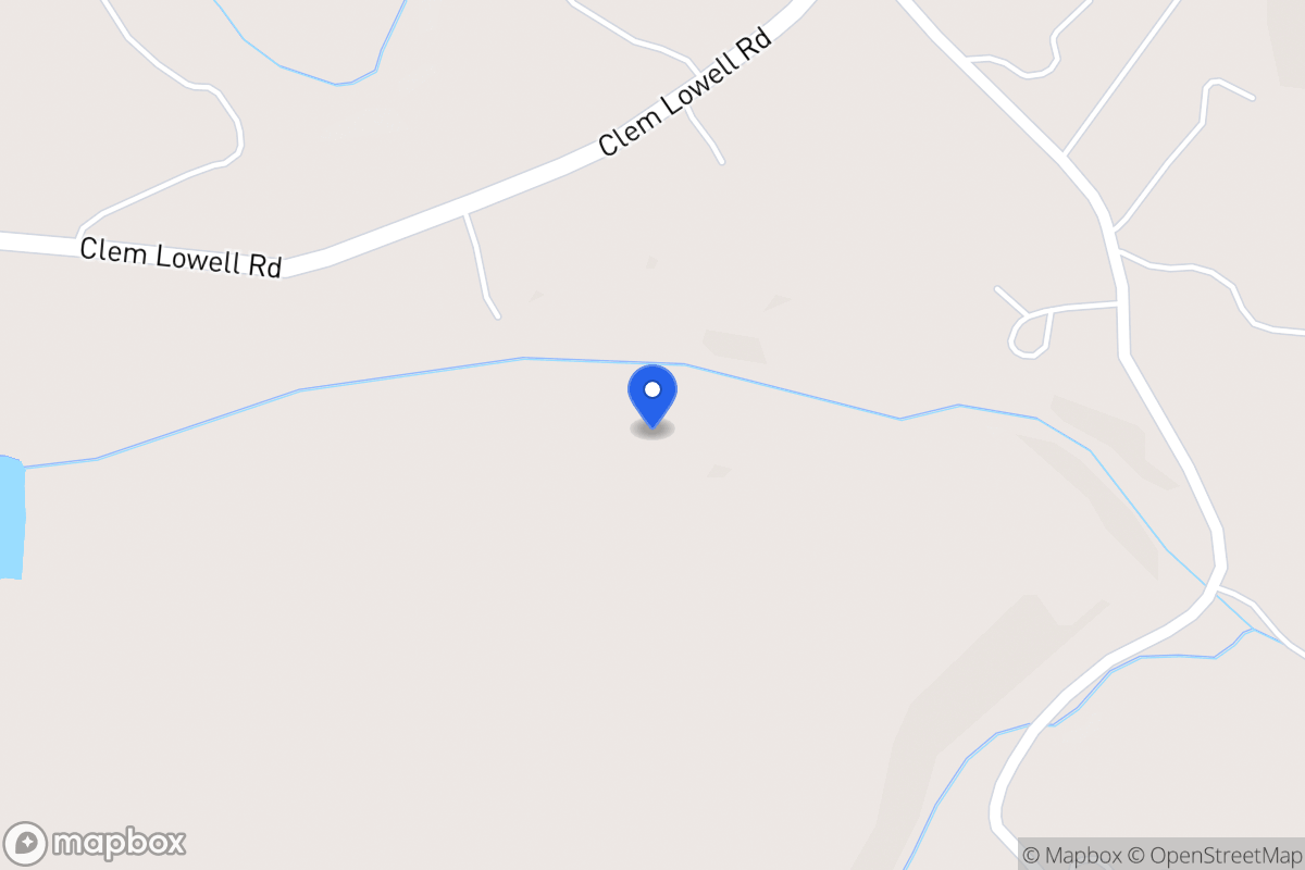 Map of 2164 Clem Lowell Rd
