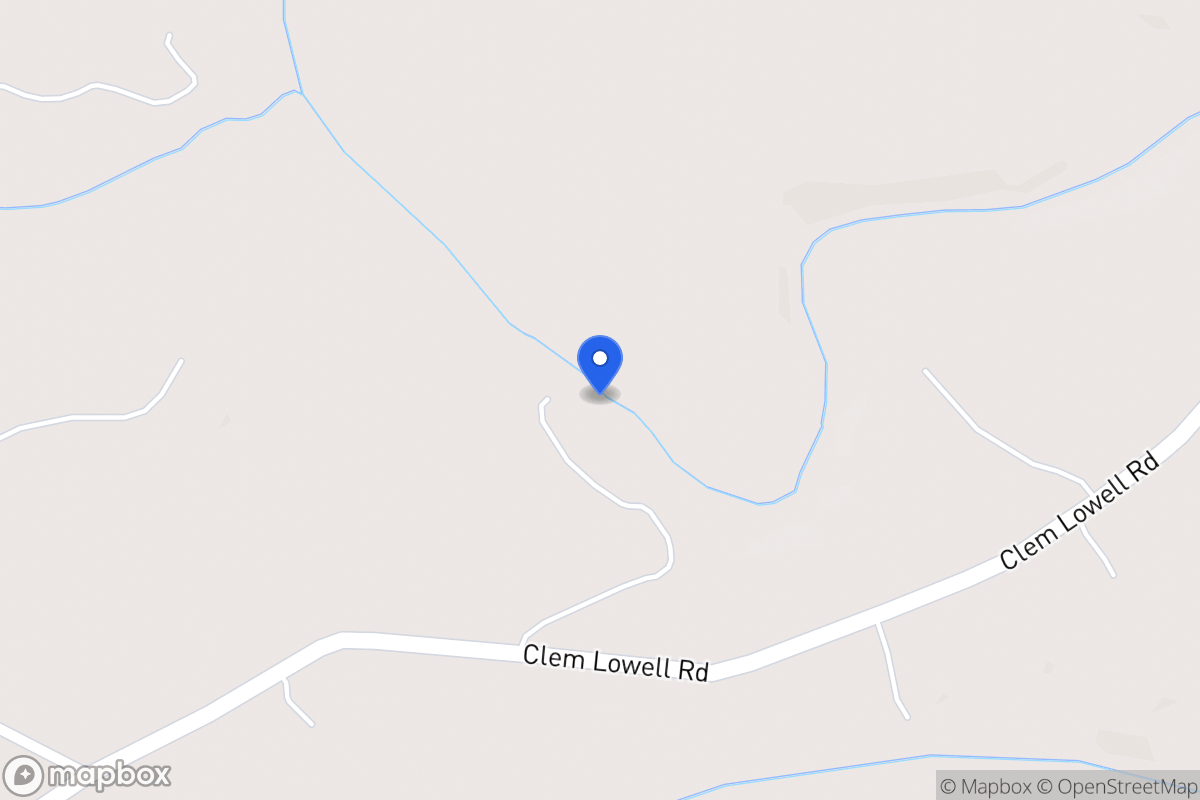 Map of 2325 Clem Lowell Rd