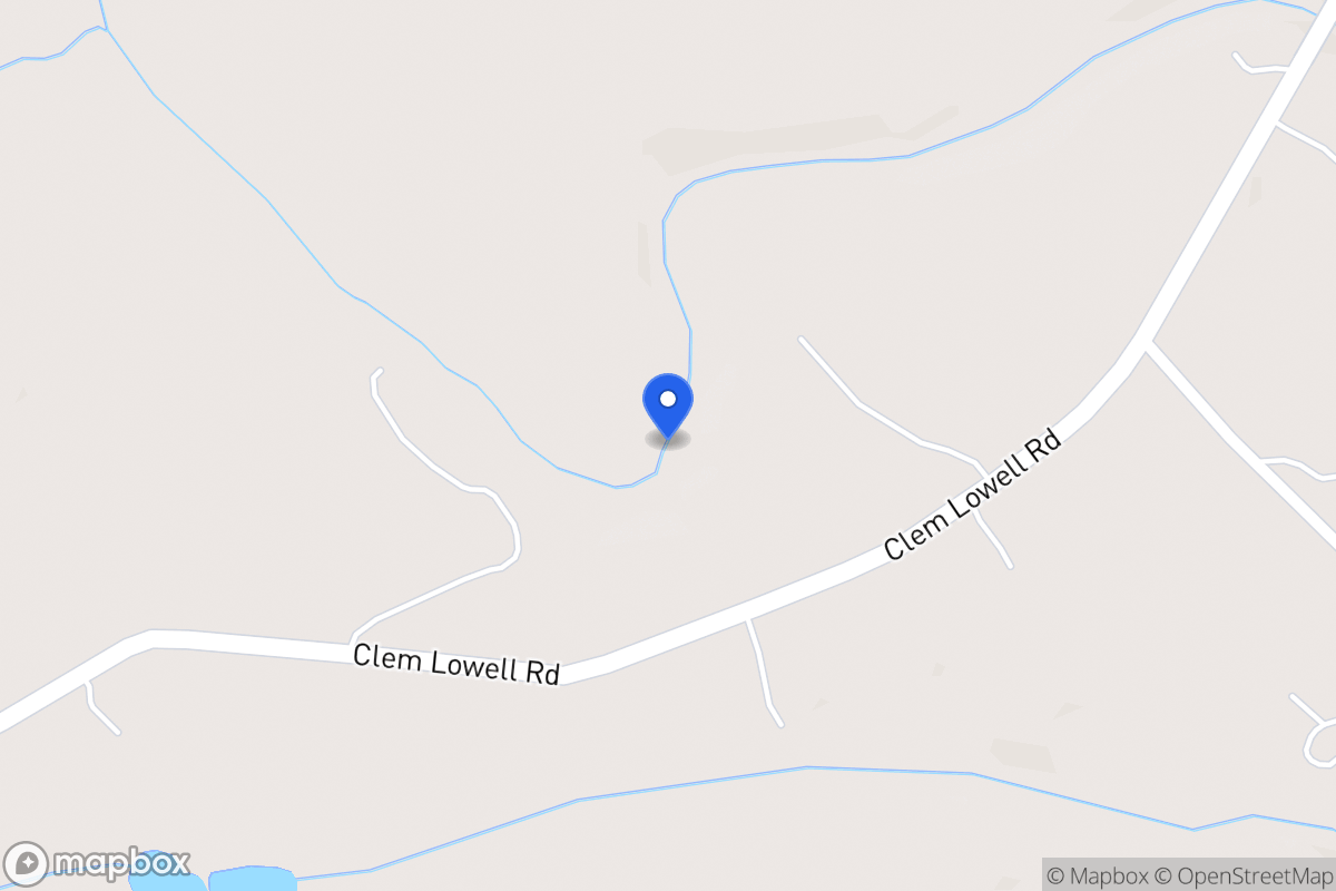 Map of 2237 Clem Lowell Rd
