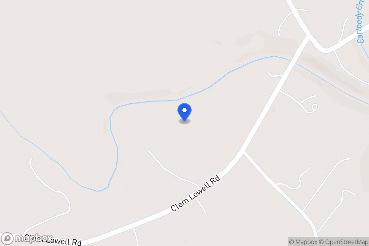 Map of 2077 Clem Lowell Rd