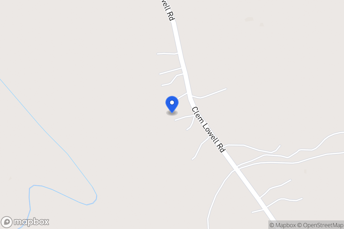 Map of 1711 Clem Lowell Rd