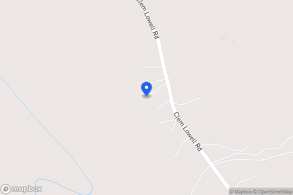 Map of 1685 Clem Lowell Rd