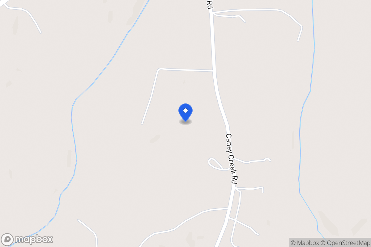 Map of 261 Caney Creek Rd