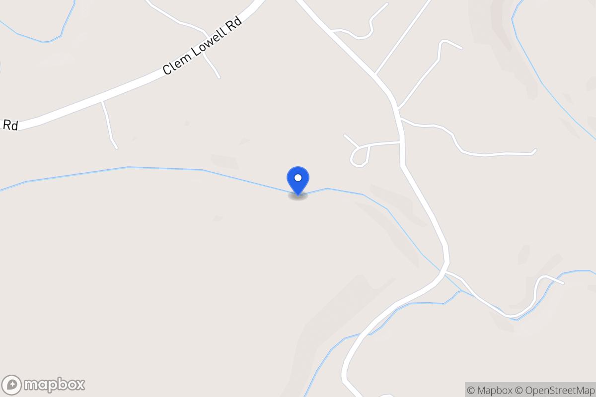 Map of 2080 Clem Lowell Rd