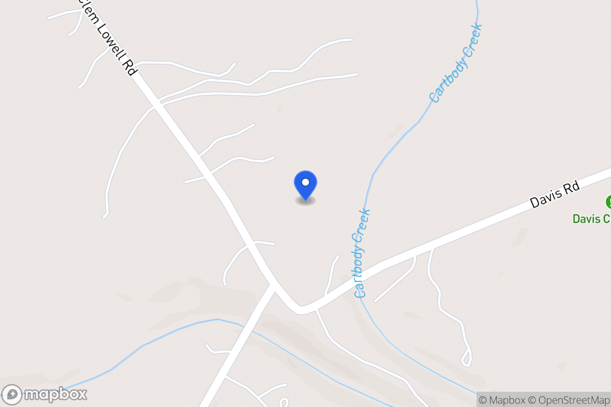 Map of 1875 Clem Lowell Rd