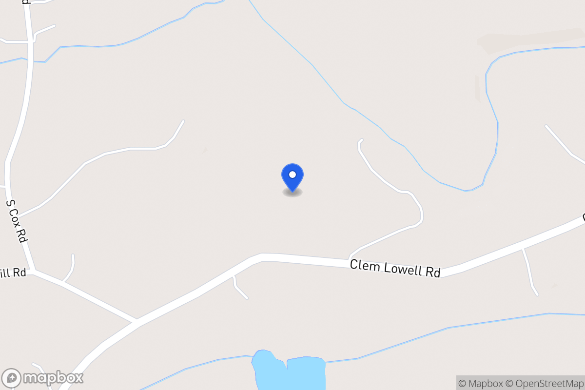 Map of 2377 Clem Lowell Rd
