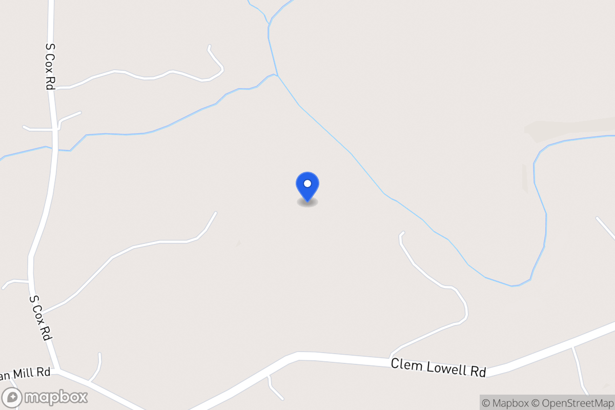 Map of 2391 Clem Lowell Rd