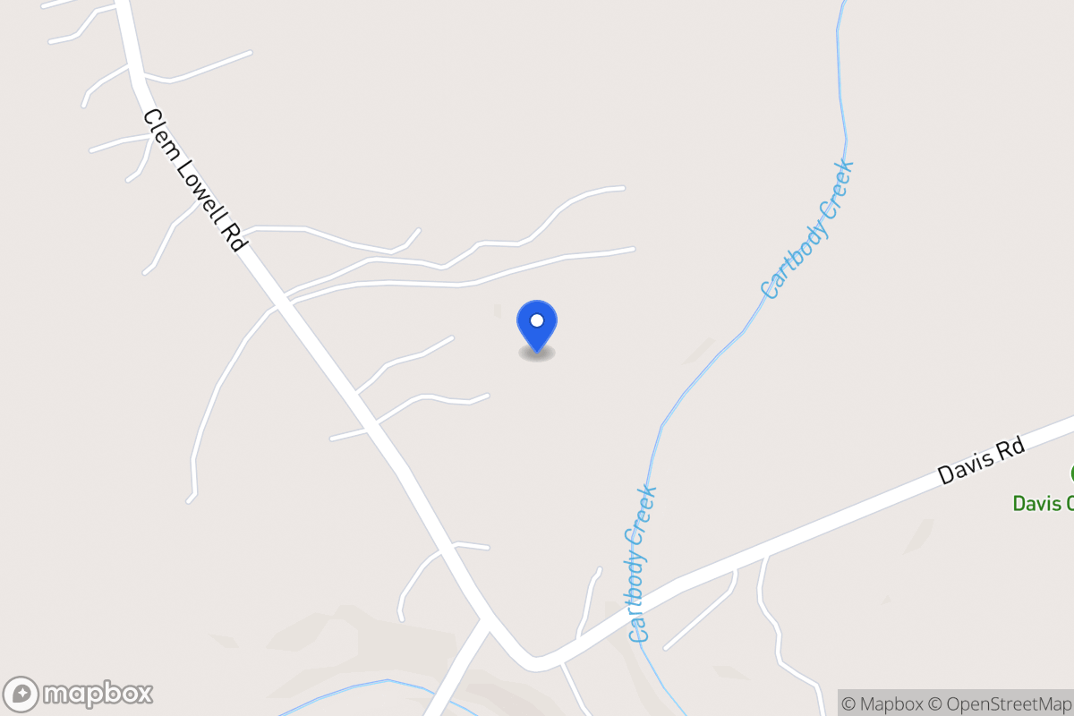 Map of 1864 Clem Lowell Rd