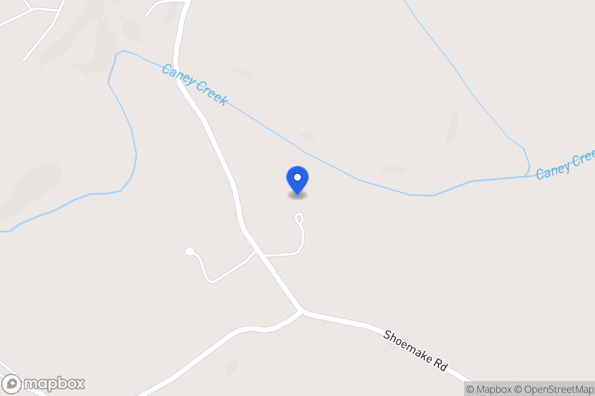 Map of 640 Caney Creek Rd