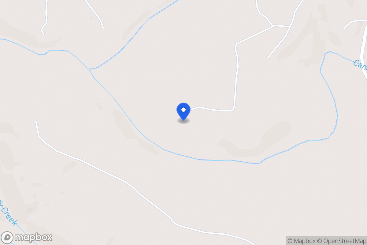 Map of 411 Caney Creek Rd