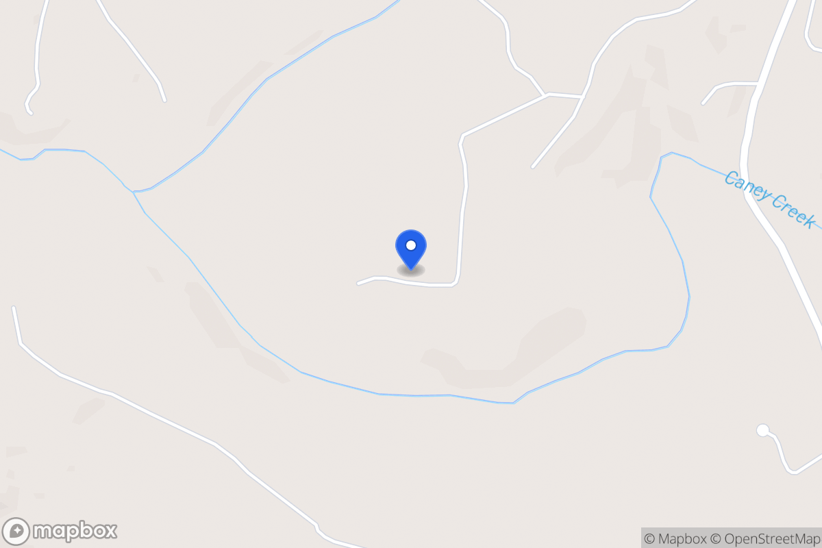 Map of Caney Creek Rd