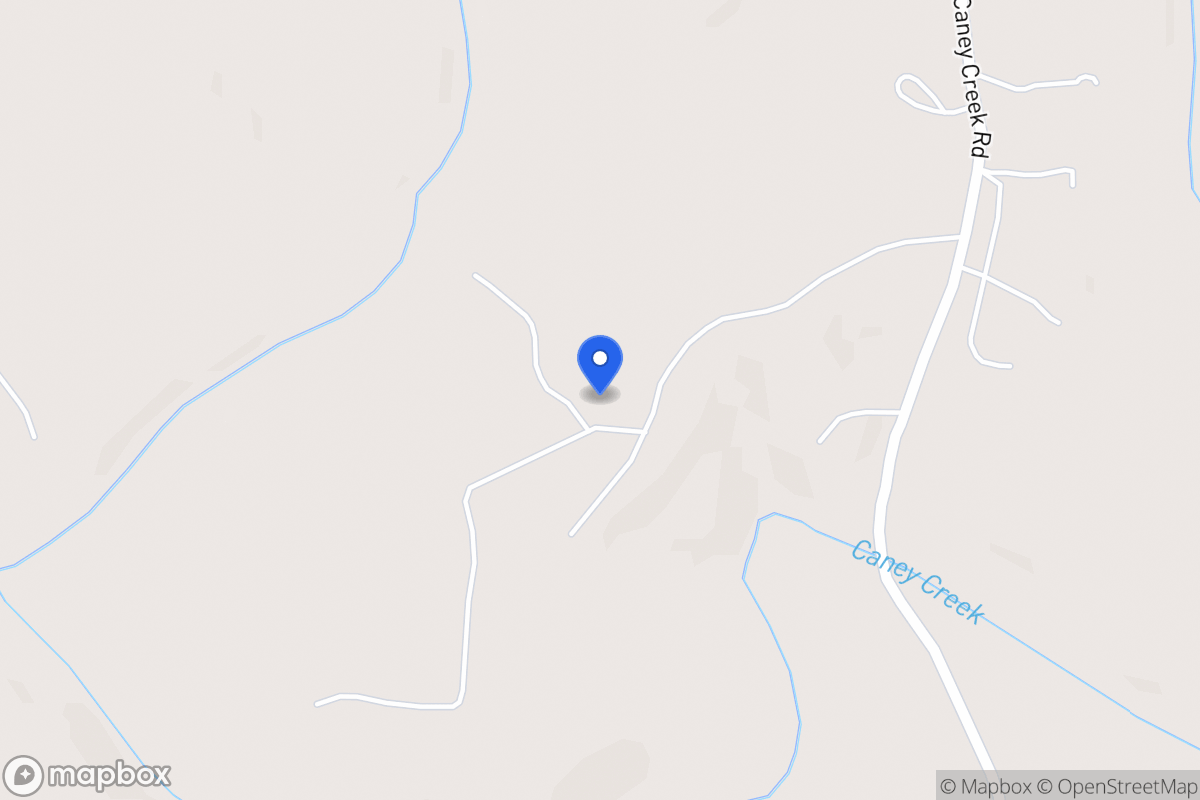 Map of 383 Caney Creek Rd