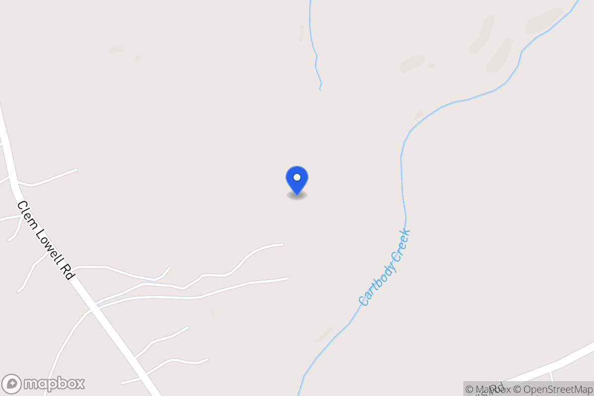 Map of 1824 Clem Lowell Rd