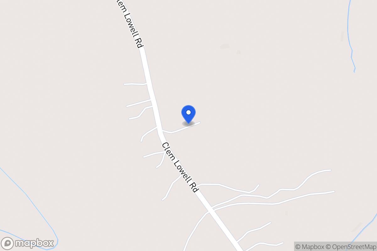 Map of 1700 Clem Lowell Rd