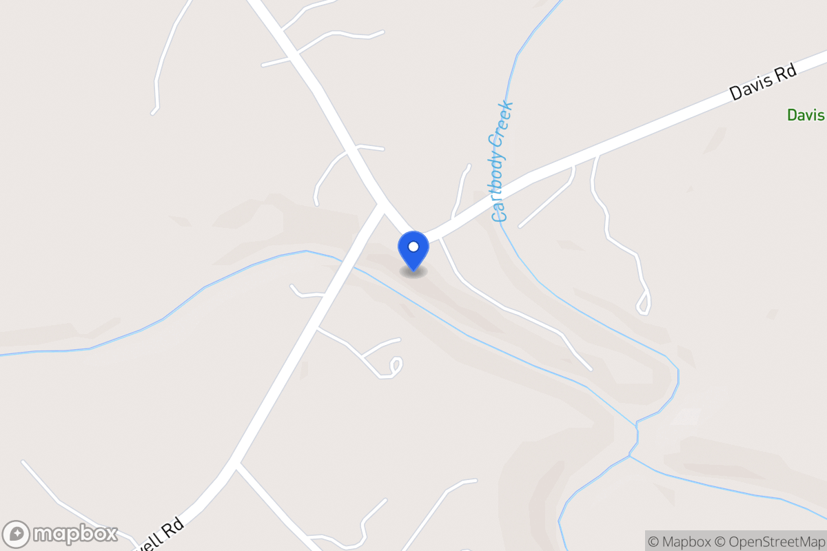 Map of 1294 Davis Rd