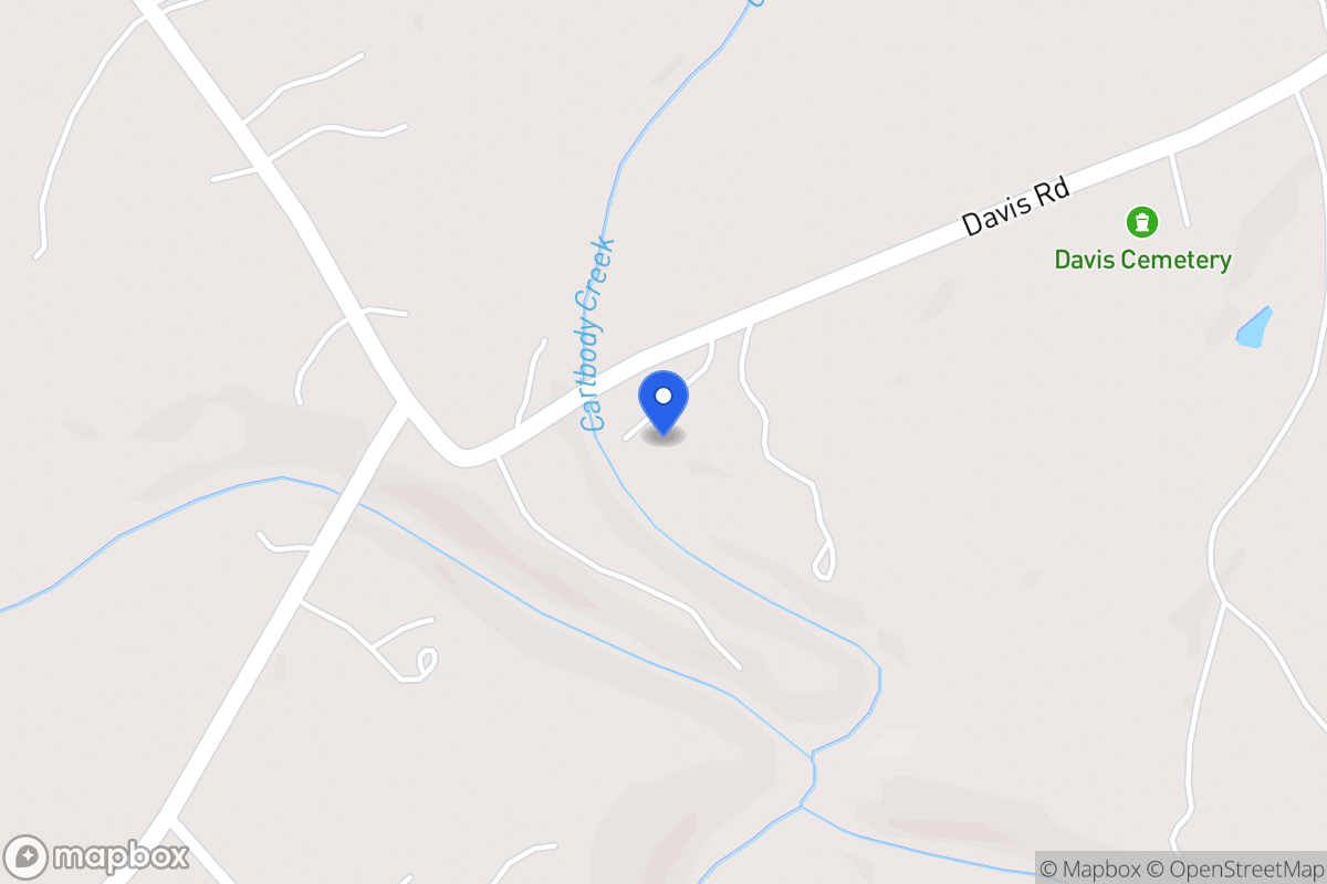 Map of 1250 Davis Rd