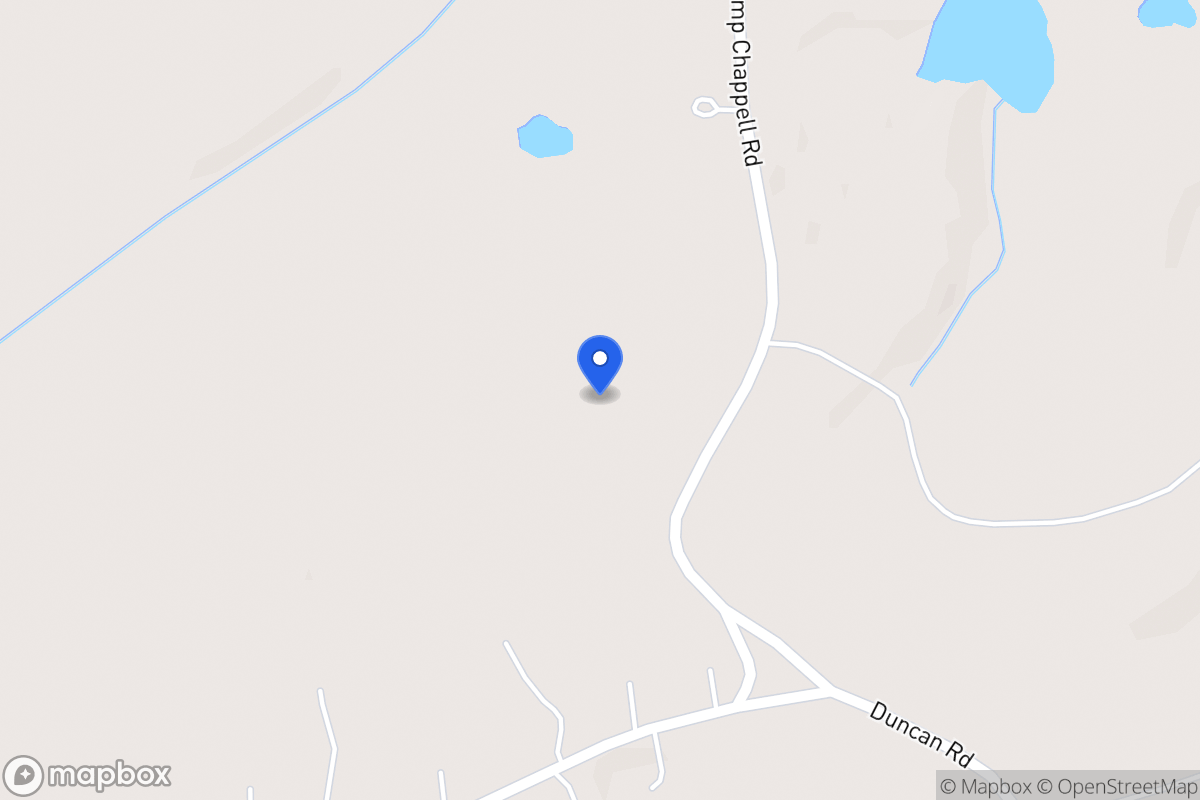 Map of 641 Hamp Chappell Rd