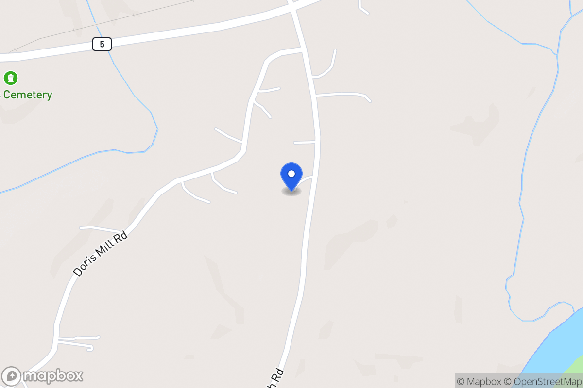 Map of 129 Shiloh Church Rd