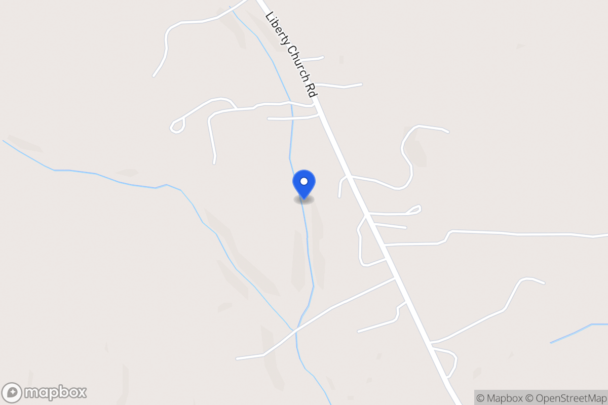 Map of 755 Liberty Church Rd