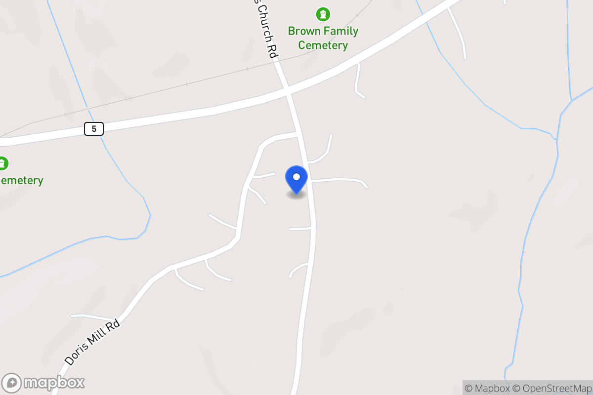 Map of 73 Shiloh Church Rd