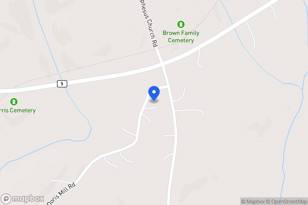 Map of 32 Doris Mill Rd