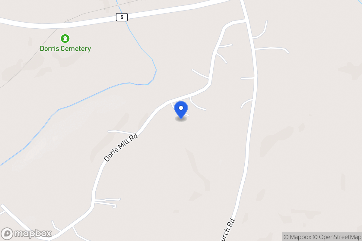 Map of 130 Doris Mill Rd