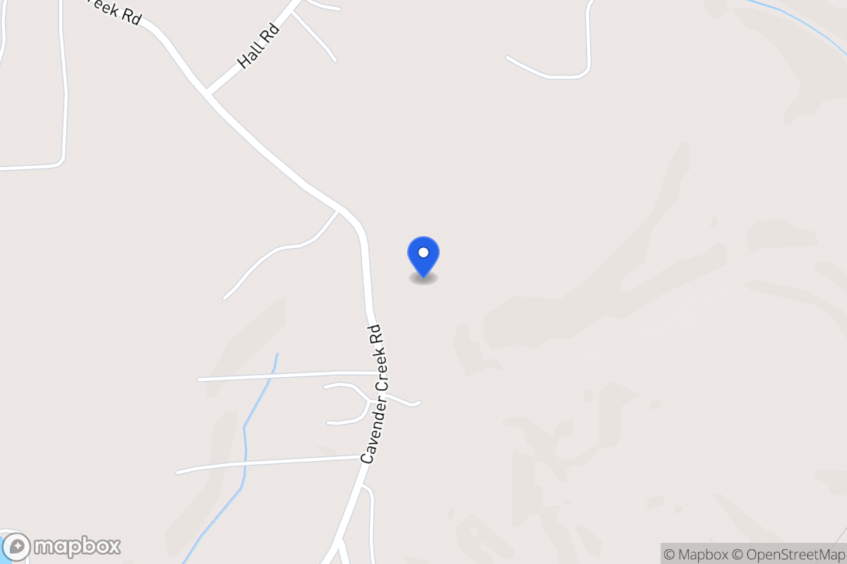 Map of 368 Cavender Creek Rd