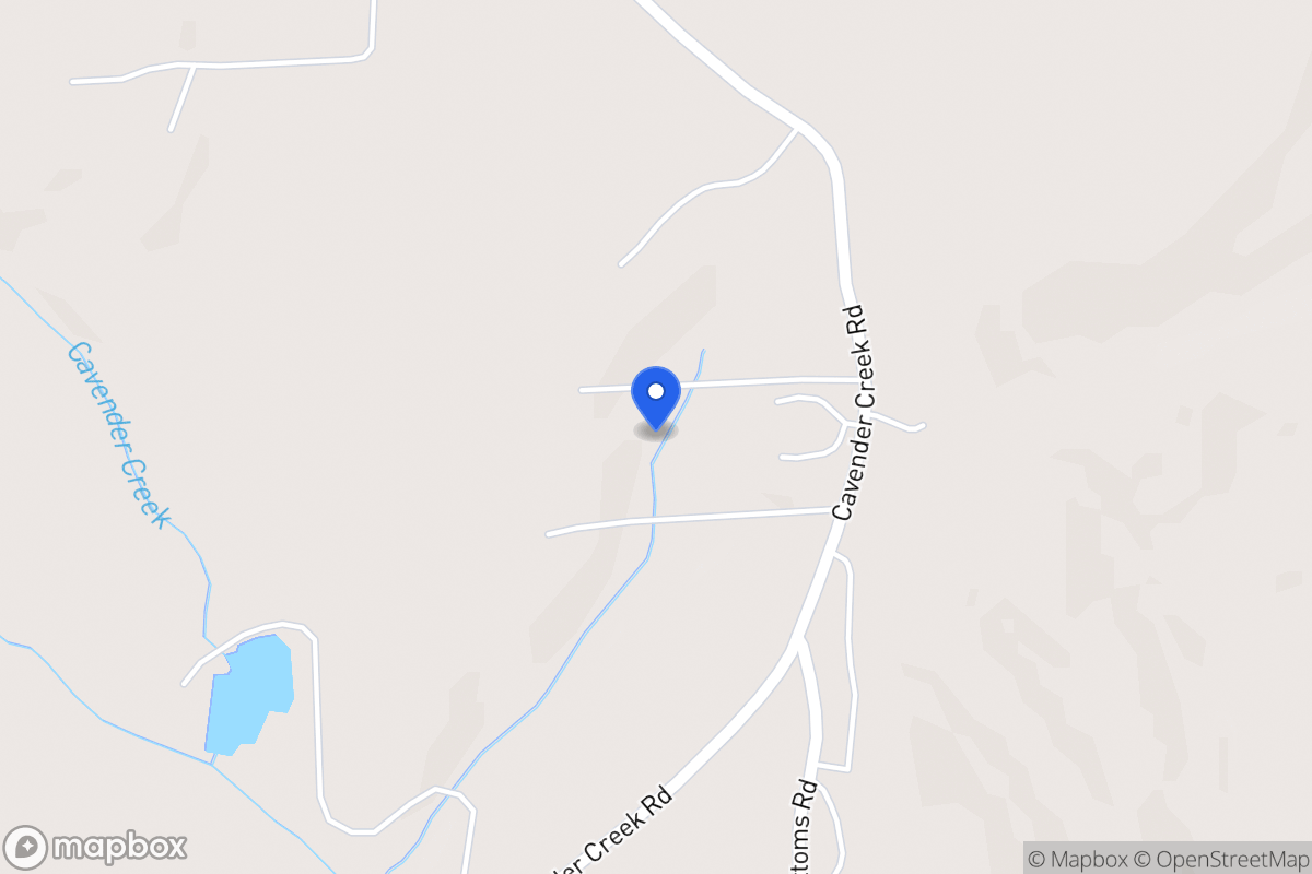 Map of 415 Cavender Creek Rd
