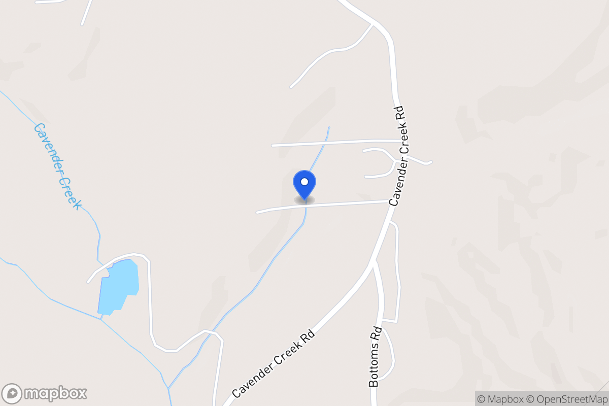 Map of 449 Cavender Creek Rd