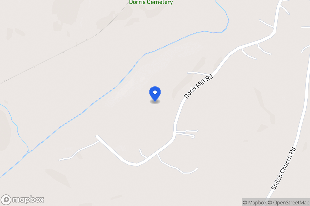 Map of 197 Doris Mill Rd