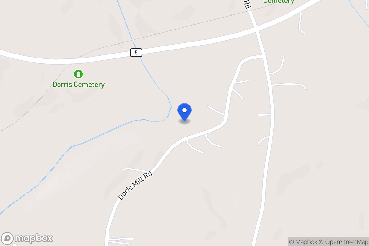 Map of 95 Doris Mill Rd