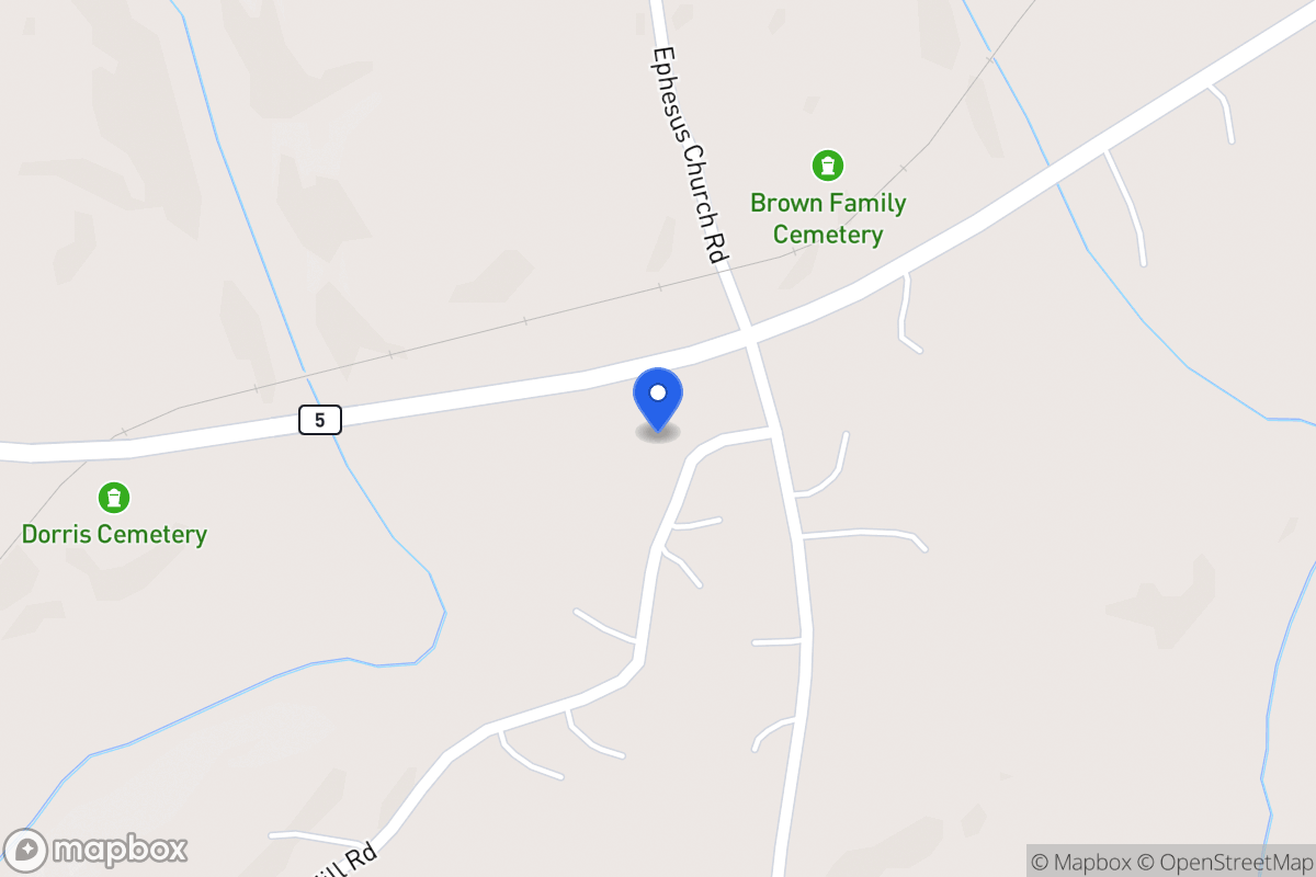 Map of 23 Doris Mill Rd