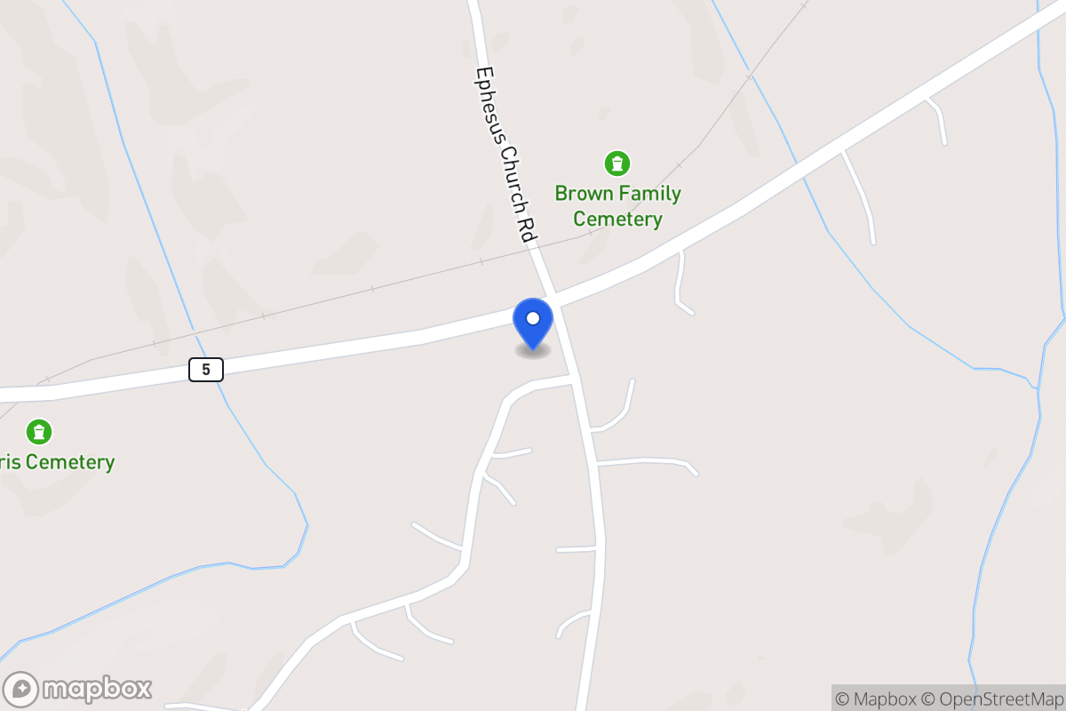 Map of 4343 E 5 Hwy