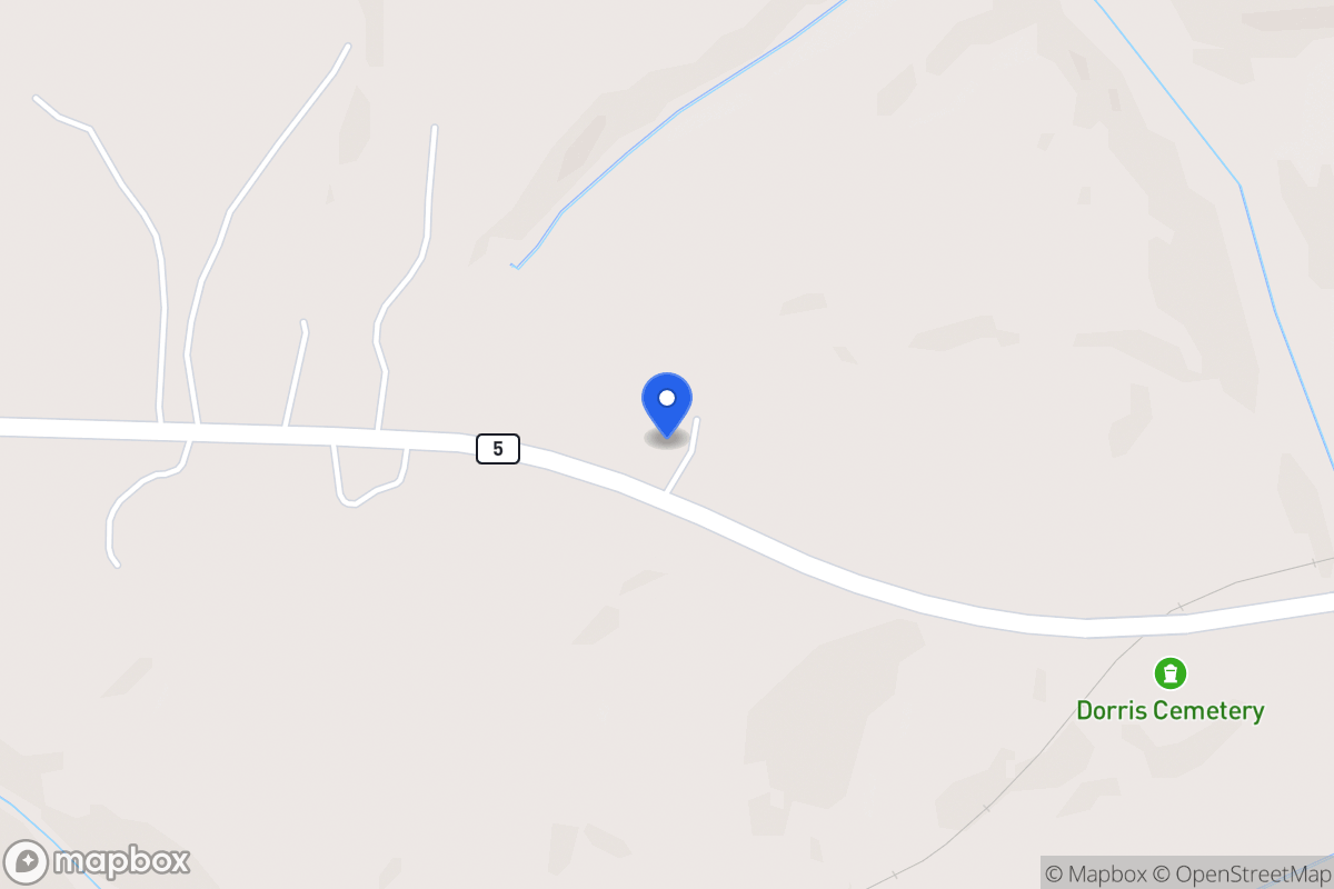 Map of 3990 E 5 Hwy