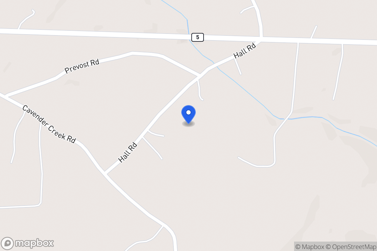 Map of 80 Hall Rd