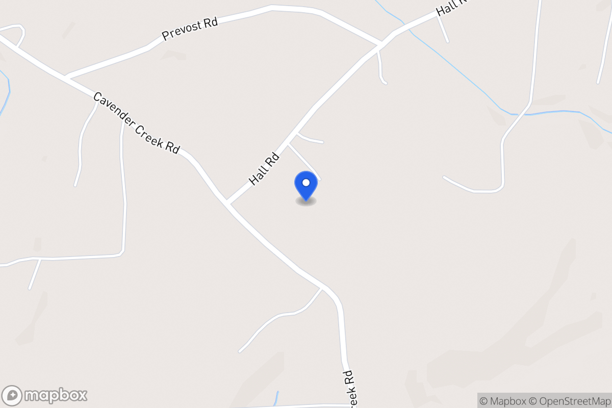 Map of 168 Hall Rd