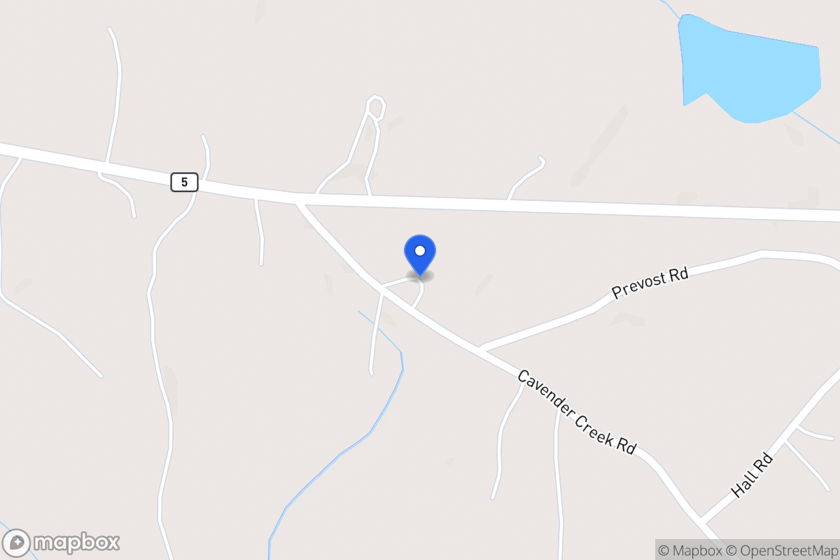 Map of 70 Cavender Creek Rd