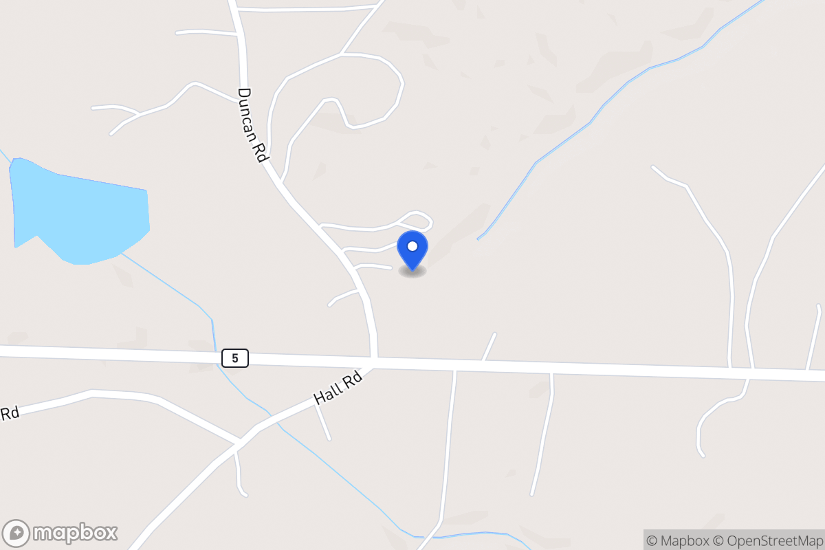 Map of 1110 Duncan Rd