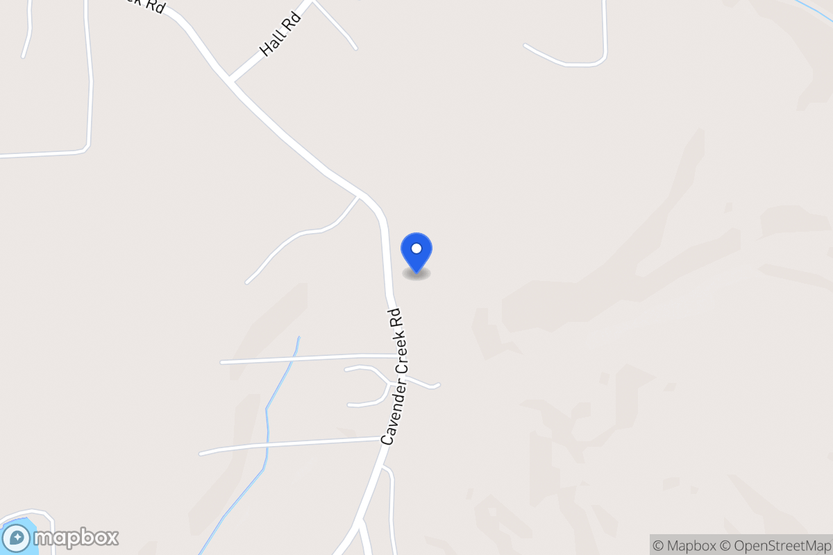 Map of 374 Cavender Creek Rd