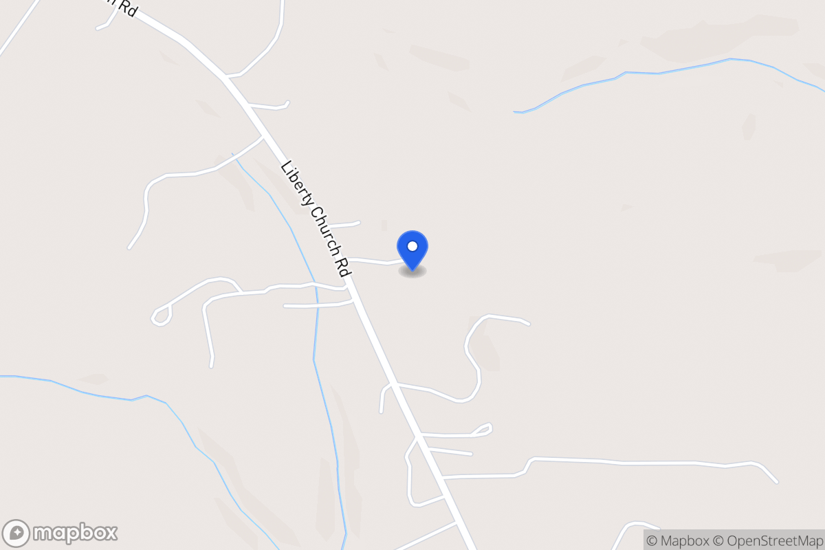 Map of 664 Liberty Church Rd