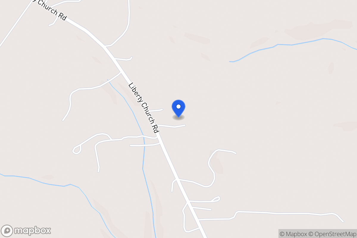 Map of 654 Liberty Church Rd