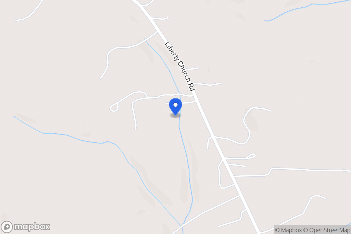 Map of 705 Liberty Church Rd