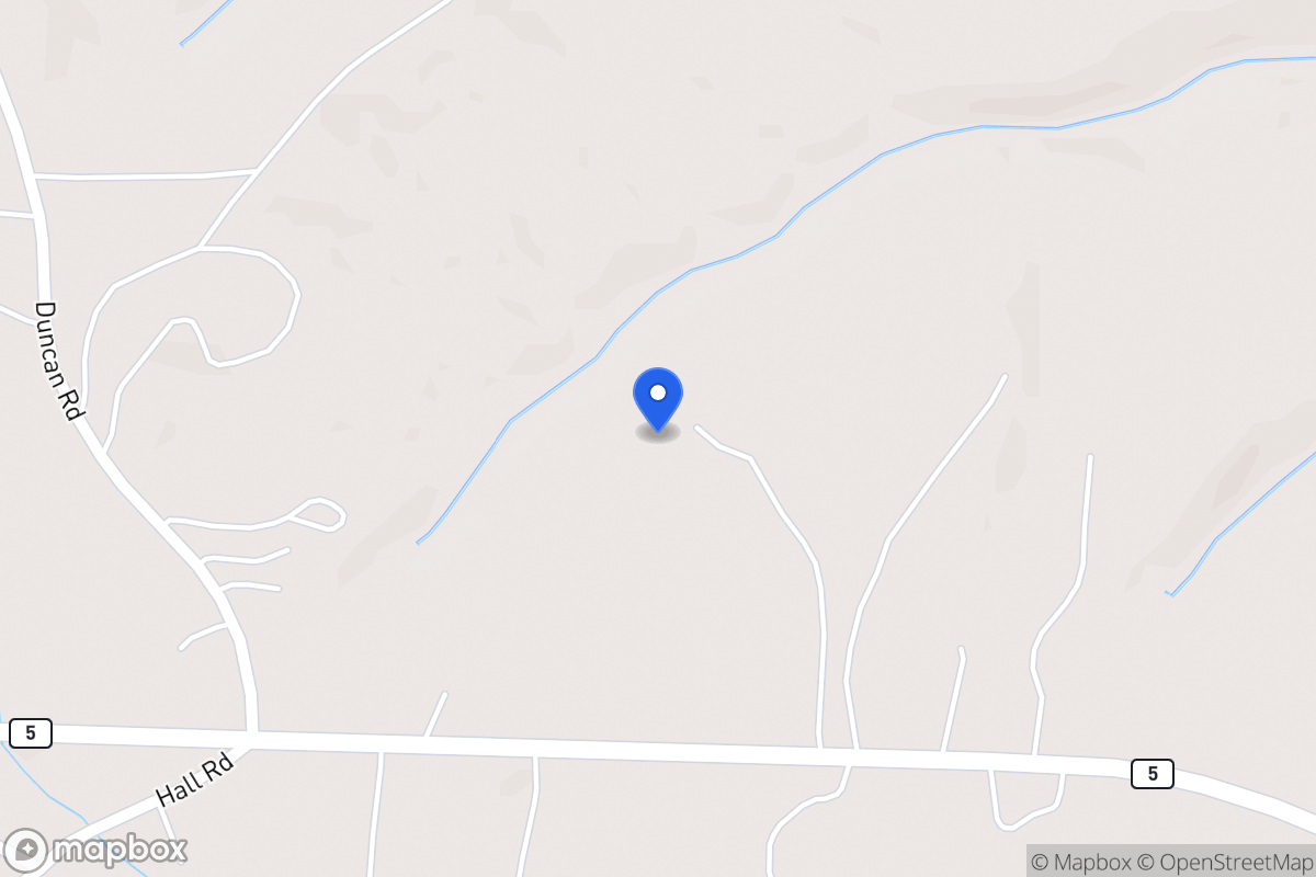 Map of 3852 E 5 Hwy