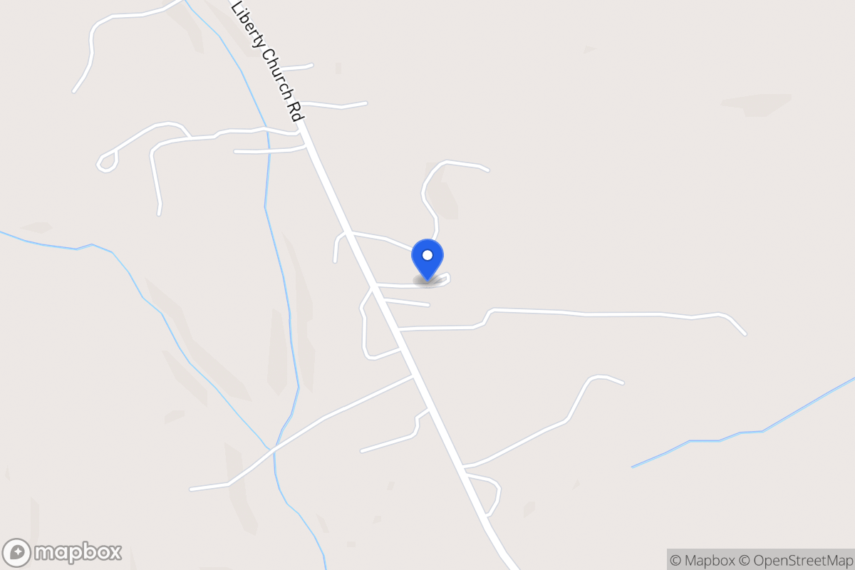 Map of 760 Liberty Church Rd