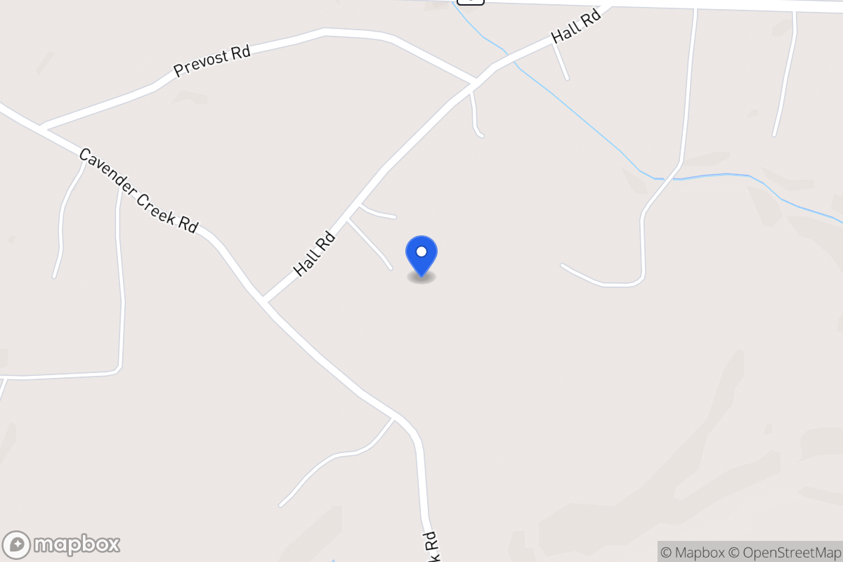 Map of 148 Hall Rd