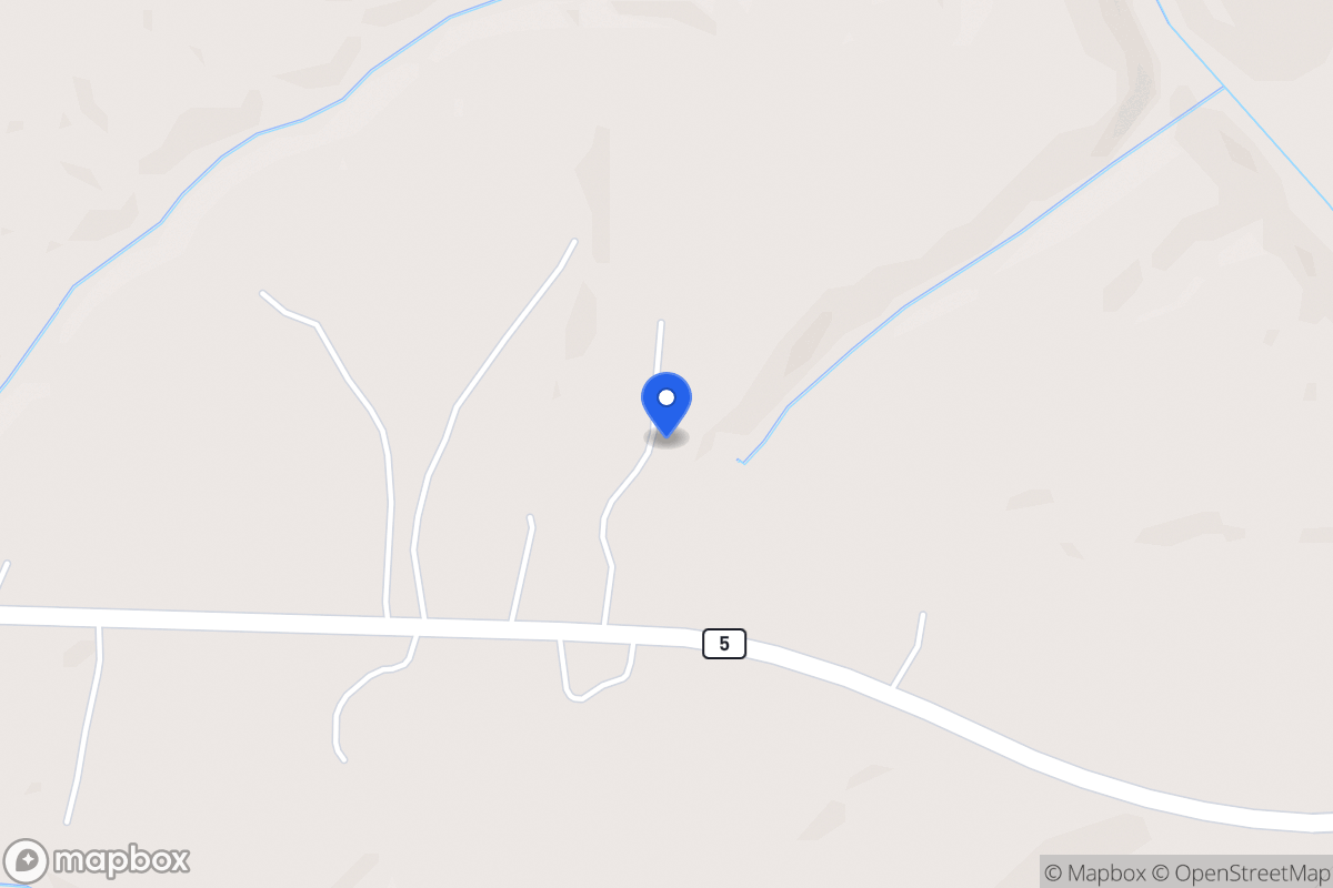 Map of 3920 E 5 Hwy
