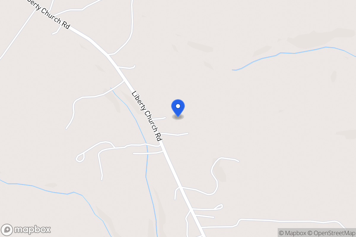 Map of 648 Liberty Church Rd