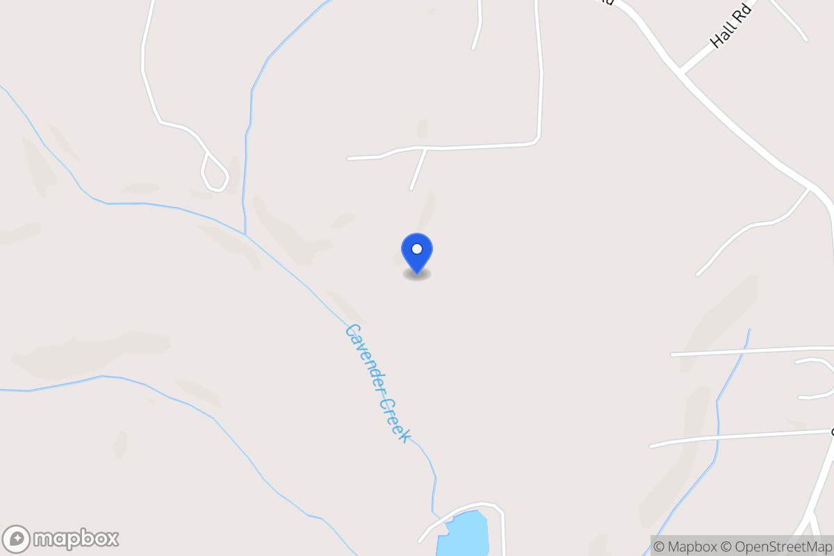 Map of 155 Cavender Creek Rd