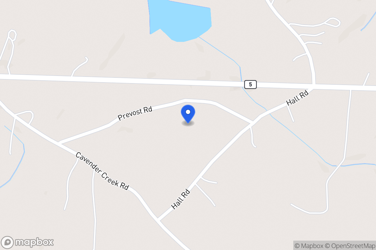Map of 121 Prevost Rd